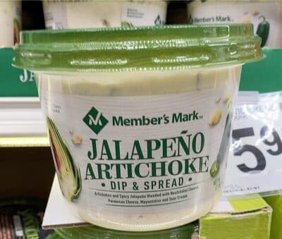 Jalapeno Artichoke Dip