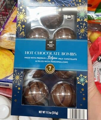 Hot chocolate bomb