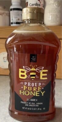 Bee proud pure honey