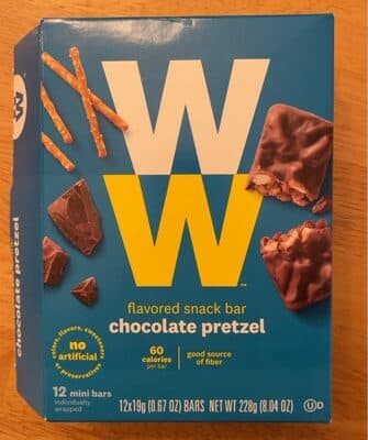 Chocolate Pretzel Snack Bar