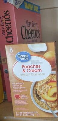 Peaches and Cream Oatmeal