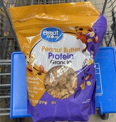 Peanut butter protein granola