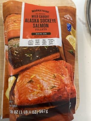 Wild Caught Alaska Sockeye Salmon Fillets