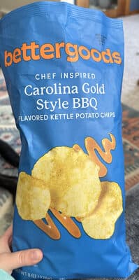 Carolina Gold Style BBQ Flavored Kettle Potato Chips