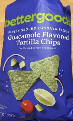 Guacamole Flavored Tortilla Chips