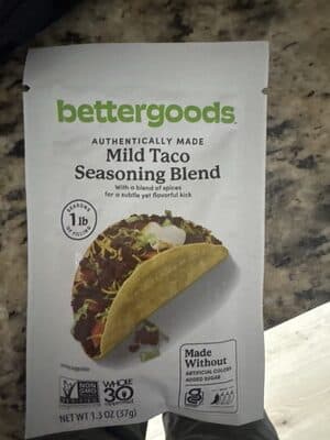 Mild Taco Seasoning Blend