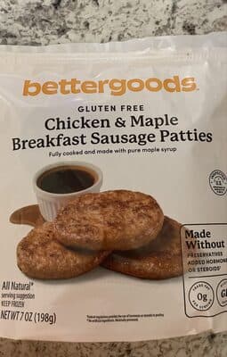 Chicken & Maple Breakfast Sausage Patties