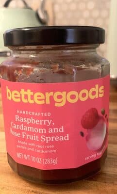 Raspberry, Cardamom and Rose Fruit Spread
