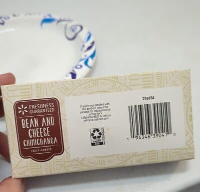 Bean And Cheese Chimichanga