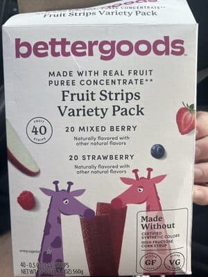Strawberry Fruit Strip