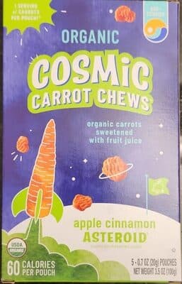 Organic Cosmic Carrot Chews