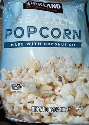 Popcorn sea salt