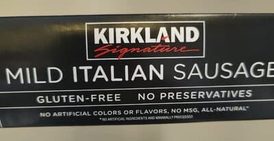 Mild Italian Sausage