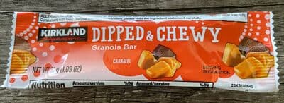 Kirkland Signature Dipped & Chewy Granola Bar Caramel