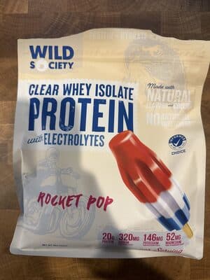 Rocket pop clear whey isolate