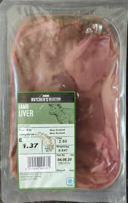 Asda Lamb Liver