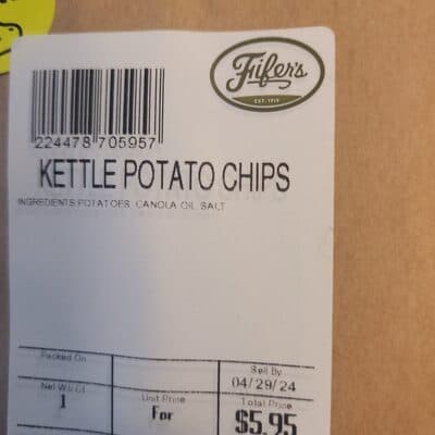 vipers potato chips