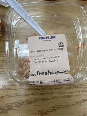 Shredded Rotisserie Chicken
