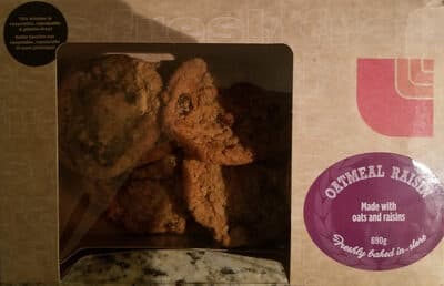 Loblaws Oatmeal Raisin Cookies