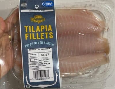 Tilapia filets