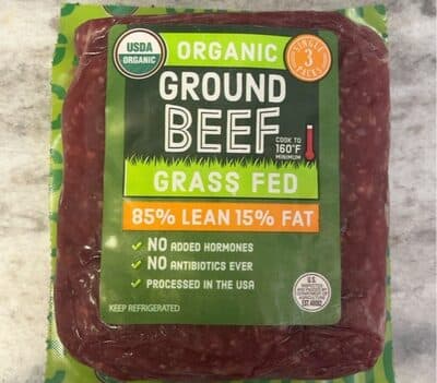 Organic Ground Beef Grass Fed