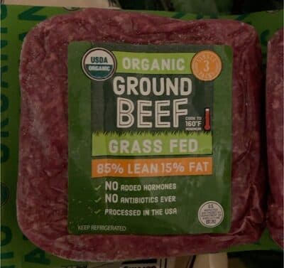 Organic Ground Beef Grass Fed