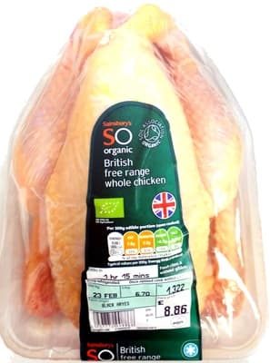 British Free Range Whole Chicken
