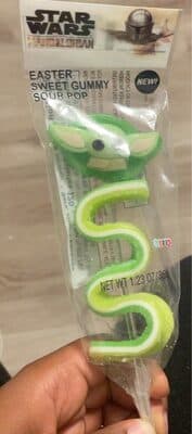 Easter sweet gummysour pop