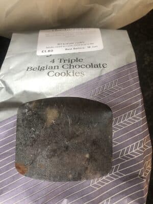 Triple Belgian Chocolate Cookies