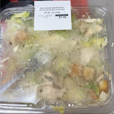 Chicken ceasar salad