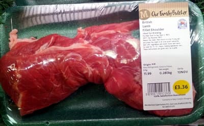 British Lamb Fillet Shoulder