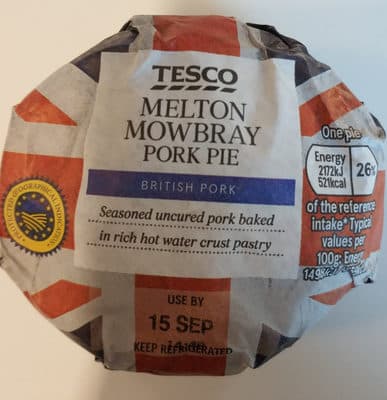 Melton Mowbray Pork pie
