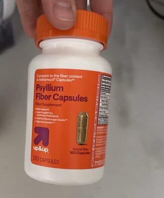Psyllium Fiber Capsules