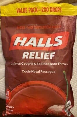 Halls Relief Cherry Flavor