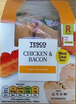 Chicken & Bacon Wrap