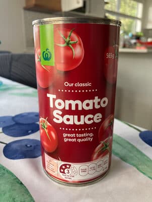 Woolworths Tomato Sauce