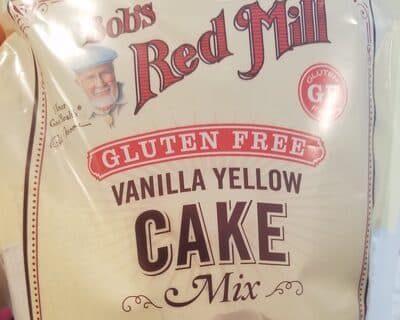 Bob's red mill yellow vanilla cake