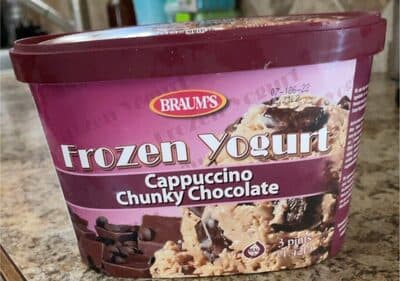 Cappuccino chunky chocolate