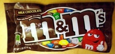 M&M's, Chocolate Candies, Milk Chocolate