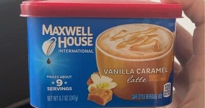 Vanilla Caramel Latte Cafe-Style Beverage Mix