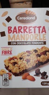 Barretta Mandorle con Cioccolato Fondente