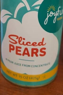 Skiced Pears