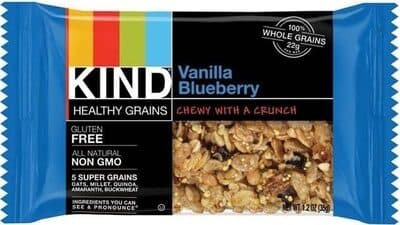 Kind Healthy Grains Granola Bar, Vanilla, Blueberry