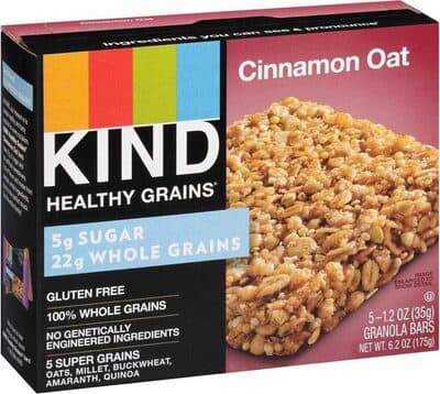 GRANOLA BARS, CINNAMON OAT