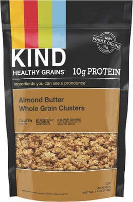 Almond Butter Whole Grain Clusters