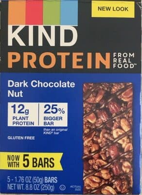 Dark Chocolate Nut Protein Bars