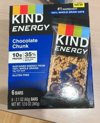 Chocolate Chunk Energy Bars