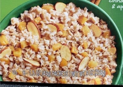 Apple Cinnamon Almond Oatmeal