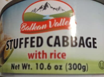Balkan Valley Stuffed Cabbage