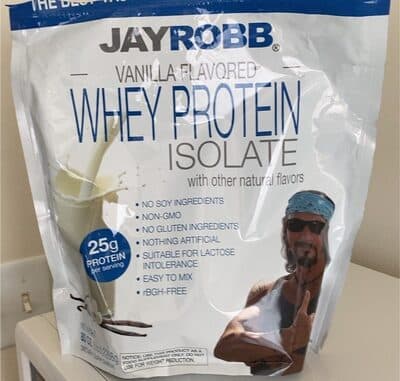 Jay Robb Vanilla Flavored Whey Protein Isolate